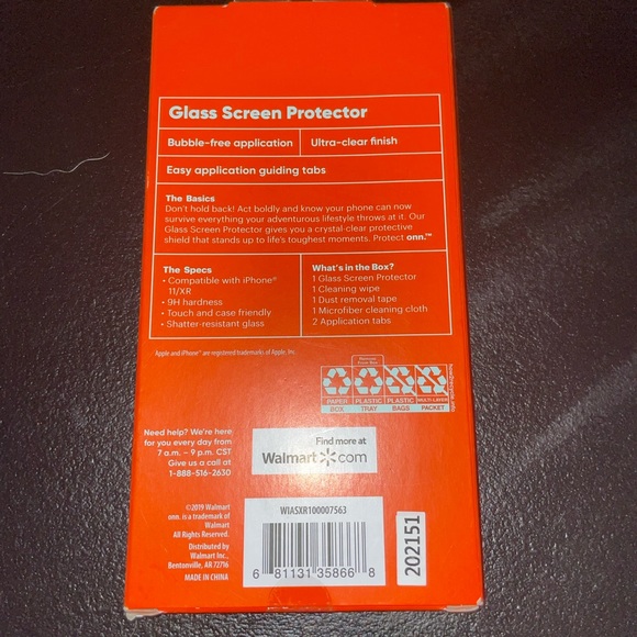 iPhone 11/XR screen protector glass - Picture 3 of 4